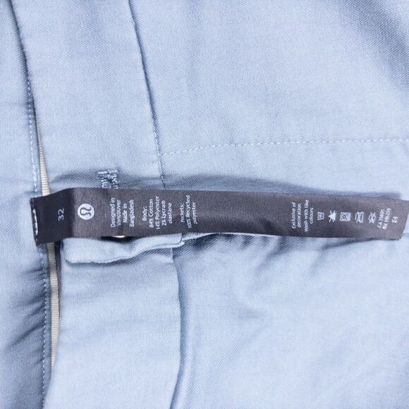 Lululemon Men’s  32  Commission Classic Fit Short 7" Warpstreme Navy Blue Preppy - Picture 8 of 8